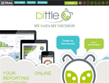 Tablet Screenshot of bittle-solutions.com